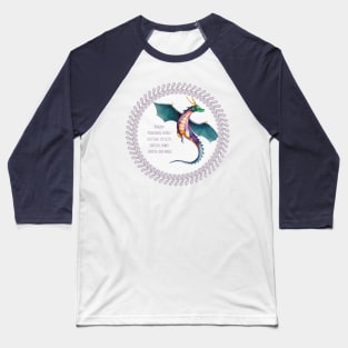 Dragon Primordial Magic Baseball T-Shirt